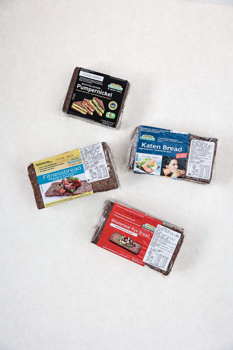 德國｜無糖無油黑麵包