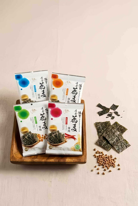 台灣｜黃金蕎麥海苔薄燒