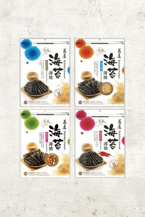 台灣｜黃金蕎麥海苔薄燒